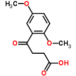 InChI=1/C12H14O5/c1-16-8-3-5-11(17-2)9(7-8)10(13)4-6-12(14)15/h3,5,7H,4,6H2,1-2H3,(H,14,15)