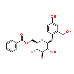 InChI=1/C20H22O9/c21-9-12-8-13(22)6-7-14(12)28-20-18(25)17(24)16(23)15(29-20)10-27-19(26)11-4-2-1-3-5-11/h1-8,15-18,20-25H,9-10H2/t15-,16-,17+,18-,20-/m1/s1