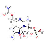 InChI=1/C10H17N7O8S/c11-6-15-5-3(2-24-8(13)18)14-7(12)17-1-4(25-26(21,22)23)10(19,20)9(5,17)16-6/h3-5,19-20H,1-2H2,(H2,12,14)(H2,13,18)(H3,11,15,16)(H,21,22,23)/t3-,4-,5-,9-/m0/s1