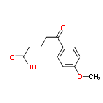 InChI=1/C12H14O4/c1-16-10-7-5-9(6-8-10)11(13)3-2-4-12(14)15/h5-8H,2-4H2,1H3,(H,14,15)