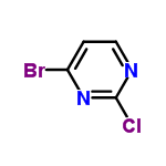 InChI=1/C4H2BrClN2/c5-3-1-2-7-4(6)8-3/h1-2H