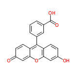 InChI=1/C20H12O5/c21-13-4-6-15-17(9-13)25-18-10-14(22)5-7-16(18)19(15)11-2-1-3-12(8-11)20(23)24/h1-10,21H,(H,23,24)