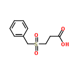 InChI=1/C10H12O4S/c11-10(12)6-7-15(13,14)8-9-4-2-1-3-5-9/h1-5H,6-8H2,(H,11,12)