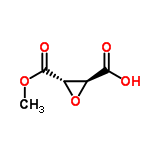 InChI=1/C5H6O5/c1-9-5(8)3-2(10-3)4(6)7/h2-3H,1H3,(H,6,7)/t2-,3-/m0/s1