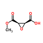 InChI=1/C5H6O5/c1-9-5(8)3-2(10-3)4(6)7/h2-3H,1H3,(H,6,7)/t2-,3+/m0/s1