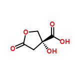 InChI=1/C5H6O5/c6-3-1-5(9,2-10-3)4(7)8/h9H,1-2H2,(H,7,8)/t5-/m1/s1