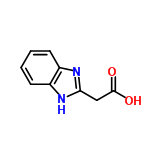 InChI=1/C9H8N2O2/c12-9(13)5-8-10-6-3-1-2-4-7(6)11-8/h1-4H,5H2,(H,10,11)(H,12,13)