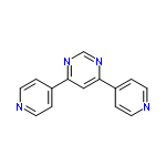 InChI=1/C14H10N4/c1-5-15-6-2-11(1)13-9-14(18-10-17-13)12-3-7-16-8-4-12/h1-10H