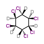 InChI=1/C6H6Cl6/c7-1-2(8)4(10)6(12)5(11)3(1)9/h1-6H/t1-,2-,3-,4+,5+,6+/i1D,2D,3D,4D,5D,6D