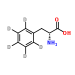 InChI=1/C9H11NO2/c10-8(9(11)12)6-7-4-2-1-3-5-7/h1-5,8H,6,10H2,(H,11,12)/t8-/m1/s1/i1D,2D,3D,4D,5D