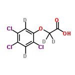 InChI=1/C8H5Cl3O3/c9-4-1-6(11)7(2-5(4)10)14-3-8(12)13/h1-2H,3H2,(H,12,13)/i1D,2D,3D2