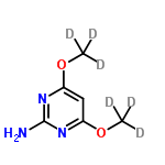 InChI=1/C6H9N3O2/c1-10-4-3-5(11-2)9-6(7)8-4/h3H,1-2H3,(H2,7,8,9)/i1D3,2D3