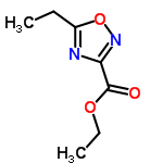 InChI=1/C7H10N2O3/c1-3-5-8-6(9-12-5)7(10)11-4-2/h3-4H2,1-2H3