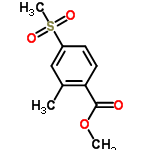 InChI=1/C10H12O4S/c1-7-6-8(15(3,12)13)4-5-9(7)10(11)14-2/h4-6H,1-3H3