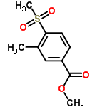 InChI=1/C10H12O4S/c1-7-6-8(10(11)14-2)4-5-9(7)15(3,12)13/h4-6H,1-3H3