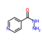 InChI=1/C6H7N3O/c7-9-6(10)5-1-3-8-4-2-5/h1-4H,7H2,(H,9,10)/i6-1