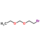 InChI=1/C5H11BrO2/c1-2-7-5-8-4-3-6/h2-5H2,1H3