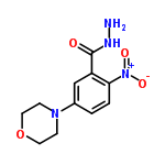 InChI=1/C11H14N4O4/c12-13-11(16)9-7-8(1-2-10(9)15(17)18)14-3-5-19-6-4-14/h1-2,7H,3-6,12H2,(H,13,16)