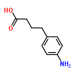 InChI=1/C10H13NO2/c11-9-6-4-8(5-7-9)2-1-3-10(12)13/h4-7H,1-3,11H2,(H,12,13)