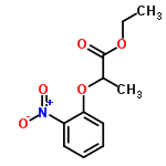 InChI=1/C11H13NO5/c1-3-16-11(13)8(2)17-10-7-5-4-6-9(10)12(14)15/h4-8H,3H2,1-2H3