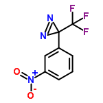 InChI=1/C8H4F3N3O2/c9-8(10,11)7(12-13-7)5-2-1-3-6(4-5)14(15)16/h1-4H