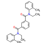 InChI=1/C26H28N2O2/c1-5-27(23-16-9-7-12-19(23)3)25(29)21-14-11-15-22(18-21)26(30)28(6-2)24-17-10-8-13-20(24)4/h7-18H,5-6H2,1-4H3