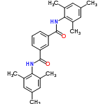 InChI=1/C26H28N2O2/c1-15-10-17(3)23(18(4)11-15)27-25(29)21-8-7-9-22(14-21)26(30)28-24-19(5)12-16(2)13-20(24)6/h7-14H,1-6H3,(H,27,29)(H,28,30)