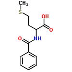 InChI=1/C12H15NO3S/c1-17-8-7-10(12(15)16)13-11(14)9-5-3-2-4-6-9/h2-6,10H,7-8H2,1H3,(H,13,14)(H,15,16)