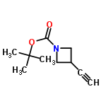 InChI=1/C10H15NO2/c1-5-8-6-11(7-8)9(12)13-10(2,3)4/h1,8H,6-7H2,2-4H3