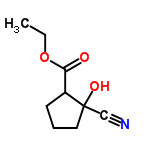 InChI=1/C9H13NO3/c1-2-13-8(11)7-4-3-5-9(7,12)6-10/h7,12H,2-5H2,1H3