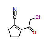 InChI=1/C8H8ClNO/c9-4-8(11)7-3-1-2-6(7)5-10/h1-4H2