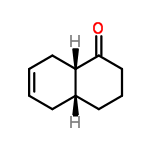 InChI=1/C10H14O/c11-10-7-3-5-8-4-1-2-6-9(8)10/h1-2,8-9H,3-7H2/t8-,9-/m0/s1