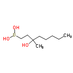 InChI=1/C9H21BO3/c1-3-4-5-6-9(2,11)7-8-10(12)13/h11-13H,3-8H2,1-2H3