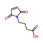 InChI=1/C8H9NO4/c10-6-3-4-7(11)9(6)5-1-2-8(12)13/h3-4H,1-2,5H2,(H,12,13)