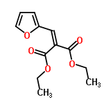 InChI=1/C12H14O5/c1-3-15-11(13)10(12(14)16-4-2)8-9-6-5-7-17-9/h5-8H,3-4H2,1-2H3