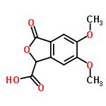 InChI=1/C11H10O6/c1-15-7-3-5-6(4-8(7)16-2)11(14)17-9(5)10(12)13/h3-4,9H,1-2H3,(H,12,13)