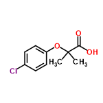 InChI=1/C10H11ClO3/c1-10(2,9(12)13)14-8-5-3-7(11)4-6-8/h3-6H,1-2H3,(H,12,13)