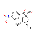 InChI=1/C15H13NO5/c1-9-7-15(14(18)19,8-10(9)2)13(17)11-3-5-12(6-4-11)16(20)21/h3-6H,1-2,7-8H2,(H,18,19)/p-1