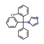 InChI=1/C22H17ClN2/c23-21-14-8-7-13-20(21)22(25-16-15-24-17-25,18-9-3-1-4-10-18)19-11-5-2-6-12-19/h1-17H