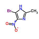 InChI=1/C4H4BrN3O2/c1-2-6-3(5)4(7-2)8(9)10/h1H3,(H,6,7)