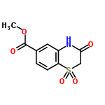 InChI=1/C10H9NO5S/c1-16-10(13)6-2-3-8-7(4-6)11-9(12)5-17(8,14)15/h2-4H,5H2,1H3,(H,11,12)