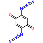 InChI=1/C6H2N6O2/c7-11-9-3-1-5(13)4(10-12-8)2-6(3)14/h1-2H