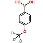 InChI=1/C7H9BO3/c1-11-7-4-2-6(3-5-7)8(9)10/h2-5,9-10H,1H3/i1D3