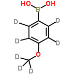 InChI=1/C7H9BO3/c1-11-7-4-2-6(3-5-7)8(9)10/h2-5,9-10H,1H3/i1D3,2D,3D,4D,5D