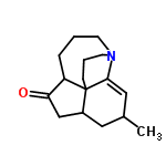 InChI=1/C16H23NO/c1-11-8-12-10-14(18)13-4-2-6-17-7-3-5-16(12,13)15(17)9-11/h9,11-13H,2-8,10H2,1H3