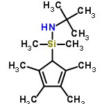 InChI=1/C15H29NSi/c1-10-11(2)13(4)14(12(10)3)17(8,9)16-15(5,6)7/h14,16H,1-9H3