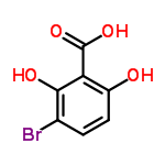 InChI=1/C7H5BrO4/c8-3-1-2-4(9)5(6(3)10)7(11)12/h1-2,9-10H,(H,11,12)