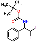 InChI=1/C13H17I2NO2/c1-13(2,3)18-12(17)16-10(11(14)15)9-7-5-4-6-8-9/h4-8,10-11H,1-3H3,(H,16,17)