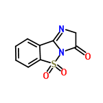 InChI=1/C9H6N2O3S/c12-8-5-10-9-6-3-1-2-4-7(6)15(13,14)11(8)9/h1-4H,5H2