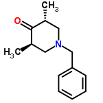 InChI=1/C14H19NO/c1-11-8-15(9-12(2)14(11)16)10-13-6-4-3-5-7-13/h3-7,11-12H,8-10H2,1-2H3/t11-,12-/m1/s1